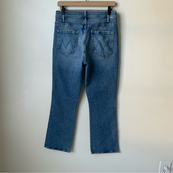 MOTHER Jeans Hustler Ankle Flare Blue Size 29 - Picture 3 of 13